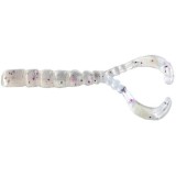 Finesse Chiki-Chiki Crawl Tail 4.3cm Clear Purple Glitter 12buc