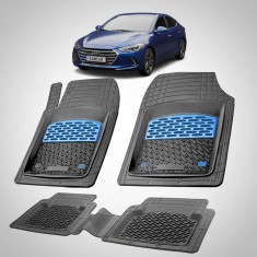 Covorase Auto Cauciuc Tip Tavita Hyundai Elantra VI (2015-2020) - Blue