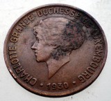 7.620 LUXEMBURG LUXEMBOURG CHARLOTTE 10 CENTIMES 1930, Europa, Bronz