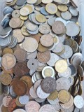 LOT peste 2500 MONEDE STRAINE de la 1854 pana in zilele noastre (peste 10 Kg)