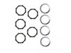 Set Placi Ambreiaj Moto Cross XY140, 9 Piese, Diametru 110mm/91mm