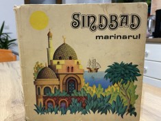 Sindbad marinarul - carte cu Ilustratii 3D 1980 Artia Praga Creanga Bucuresti