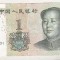 bnk bn China 1 yuan 1999 circulat