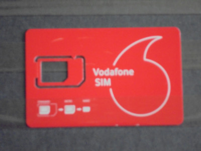 Card de telefon - Vodafone SIM - fara sim, de colectie - foto