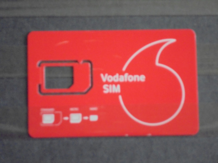 Card de telefon - Vodafone SIM - fara sim, de colectie -