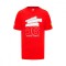 Ferrari tricou de bărbați Leclerc Driver Red F1 Team 2023 - XXL