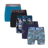 Boxeri Copii Cristiano Ronaldo CR7 Multicolor 5 Bucati - Marime 7/9 Ani