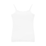 Cumpara ieftin Maiou cu bretele din bumbac, pentru dama, 46100, Alb