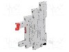 Stativ, {{Montare}}, pentru relee {{Serie releu}}, {{Numarul de pini}} pini, ABB - 1SVR405521R7100