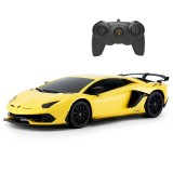 MASINA CU TELECOMANDA LAMBORGHINI GALBEN CU SCARA 1 LA 24 SuperHeroes ToysZone