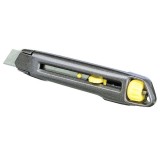 Cutit cu lama segmentata STANLEYr InterLockr de 18 mm, metalic