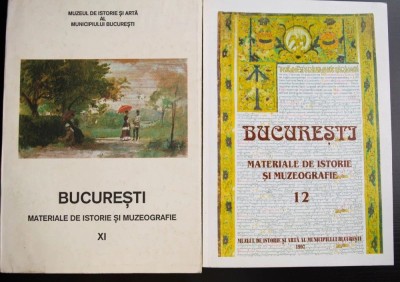 București: Materiale de istorie și muzeografie (3 vol: XI + XII + XIII) foto