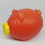 Pusculita plastic porc, purcel, veche