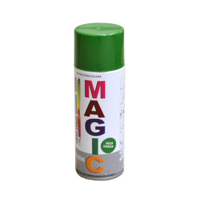 Spray vopsea MAGIC Verde 6029 , 400 ml Kft Auto foto