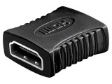 Adaptor HDMI Negru Soclu-Dublu, Goobay