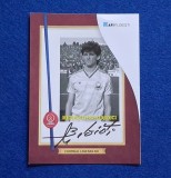 Foto (de colectie) fotbal cu semnatura originala - BELODEDICI (Steaua, Romania)