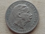 LUXEMBURG-5 CENTIMES 1901
