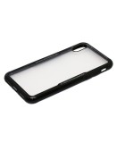 Husa Glass Plastic Case Apple Iphone X Neagra