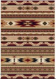 Cumpara ieftin Covor Model Lotos 15080-120, Marime 60 x 110 cm, Multicolor, Inaltime Fir 8 mm, Antialergic, Polipropilena, Living, Dormitor, Sufragerie, Birou
