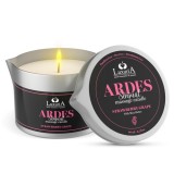 Masaj - Luxuria Ardes Lumanare pentru Masaj Senzual Capsuni si Struguri 80ml cu Unt de Shea Momente de Pasiune