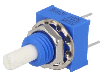 Potentiometru Axial Linear 1k&amp;Omega; 0.25W foto