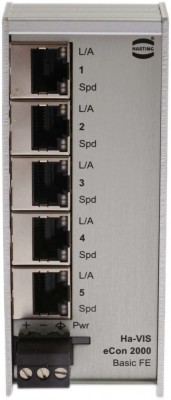 Switch Ethernet Neadministrabil 5 Porturi RJ45 9-60VDC foto