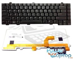 Tastatura Alienware Dell M14x iluminata backlit, Dell M14x R1 iluminata backlit, Dell M14x R2 iluminata