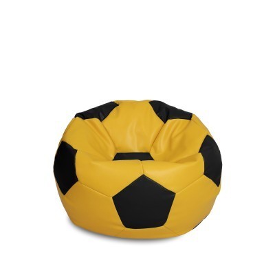 BEAN BAG BABY BALL - IMITATIE PIELE - GALBEN/DIVERSE CULORI - Roz 21896 foto