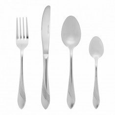 Set tacamuri Sofia Heinner, 24 piese, inox, Argintiu