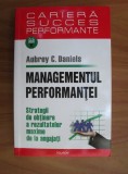 Aubrey C. Daniels - Managementul performantei