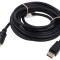 Cablu DisplayPort Goobay 5m negru, mufă DisplayPort, 4K HDR 8K UHD