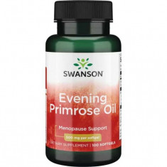 Ulei De Primula 500 miligrame Luminita Noptii Pre Menopauza Evening Primrose Oil 100 capsule Swanson