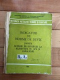 Indicator De Norme De Deviz Ac Alimentari Cu Apa Si Canalizari - INCERC 0 Rp Ac