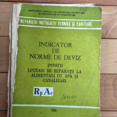 Indicator De Norme De Deviz Ac Alimentari Cu Apa Si Canalizari - INCERC 0 Rp Ac