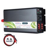 Cumpara ieftin Invertor 4000W 12V &ndash; 220 V auto si panouri solare SINUS PUR, unda pura rulota, casa, cabana