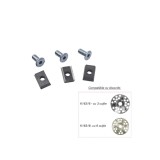 SET 3 CUTITE+3 SURUBURI PENTRU DISC ABRAZIV K16318 K16316