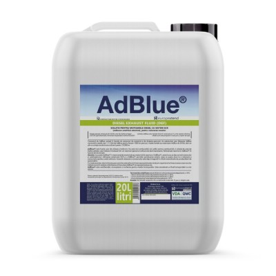 Solutie auto pentru diesel, AdBlue, 20 L, pentru autoturisme cu sistem SCR foto