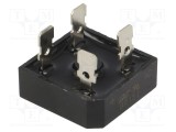 Punte redresoare monofazat 100V 15A DC COMPONENTS BR-25