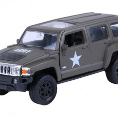 Macheta Welly Hummer H3 Armata Sua Kaki 1:34 A83907