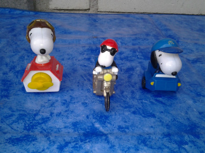 Snoopy Mcdonalds Toys jucarii copii +1 an foto