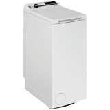 Masina de spalat rufe verticala Whirlpool TDLRBX 65342BS EU, 6.5 kg, 1300 RPM, Clasa C, Child Lock, Alb