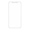 Folie Sticla 5D MyStyle Apple iPhone XS Max, Margini Colorate, Alb, Protectie Ecran, Sticla Securizata 10H