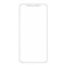 Folie de sticla 5D Apple iPhone XS MAX, MyStyle margini colorate Alb