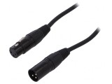 Cablu Audio XLR-XLR 10m, CLIFF