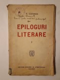 E. Lovinescu - Epiloguri literare (1919)