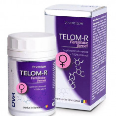 Telom-R Fertilitate Femei 120cps DVR Pharma