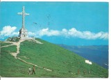 @carte postala-MUNTII BUCEGI-Crucea de pe Caraiman
