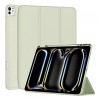 Husa pentru Apple iPad Pro 13 (2024), Techsuit, Flex Trifold, Verde Inchis