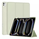Husa pentru Apple iPad Pro 13 (2024), Techsuit, Flex Trifold, Verde Deschis
