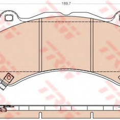 Set placute frana,frana disc JEEP GRAND CHEROKEE IV (WK, WK2) (2010 - 2016) TRW GDB4450